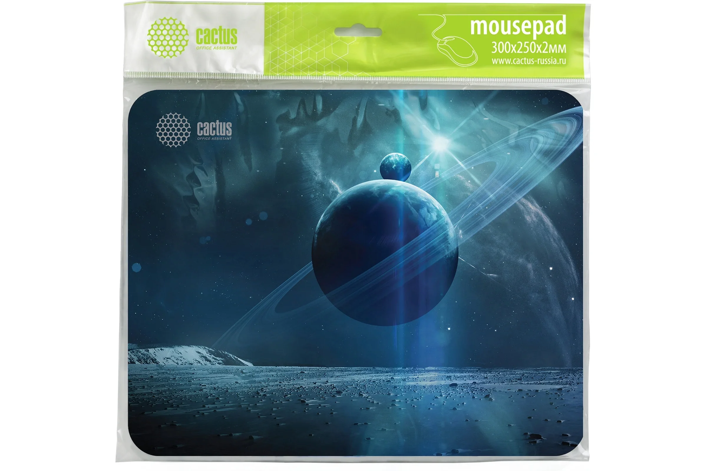 Коврик для мыши Cactus Saturn 300x250x2мм (CS-MPC-P03M)