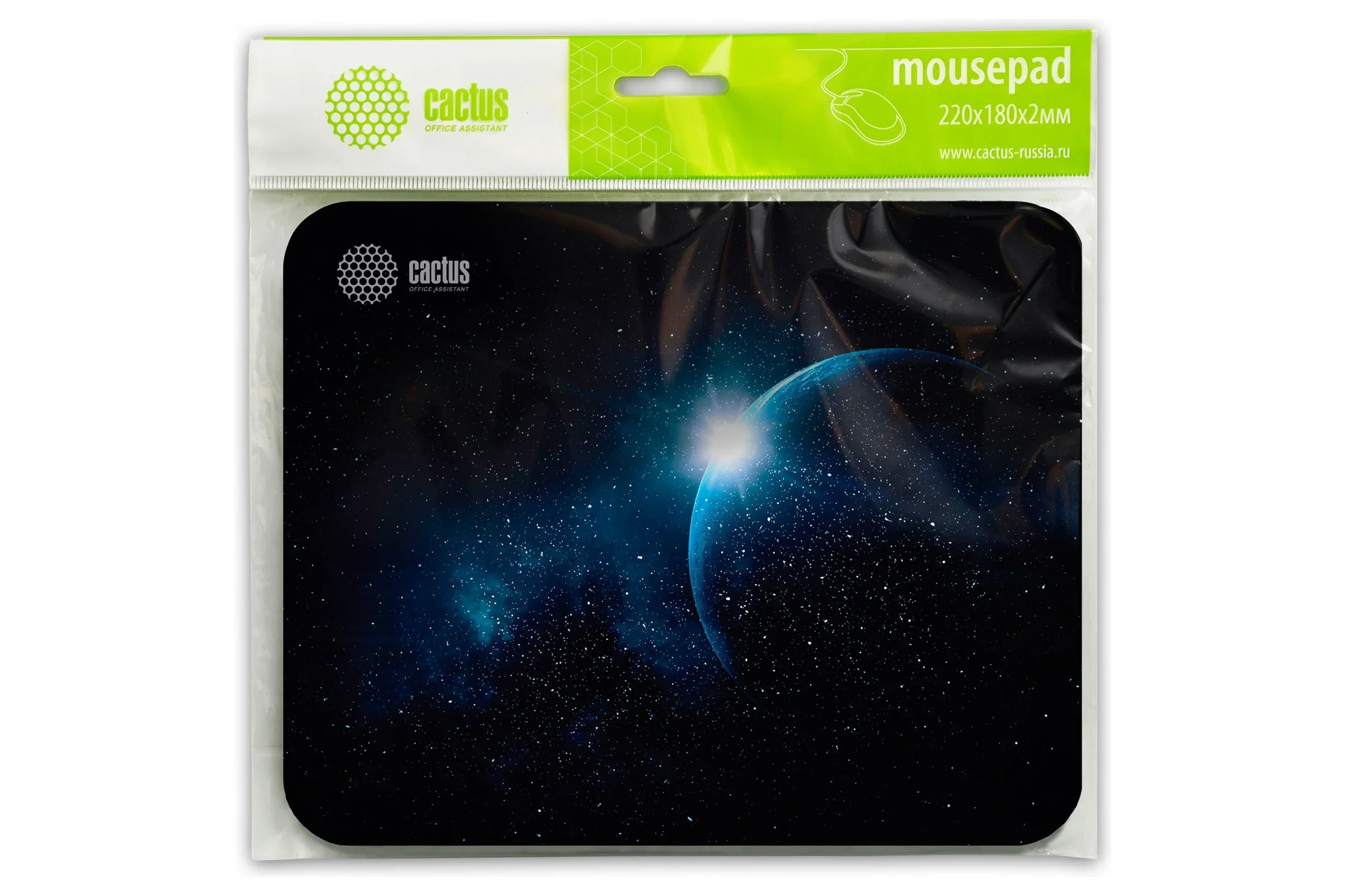 Коврик для мыши Cactus Space 220x180x2мм (CS-MPC-P04XS)