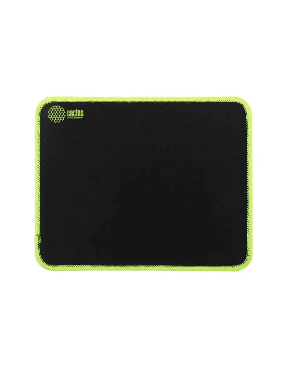Коврик для мыши Cactus черный 250x200x3мм (CS-MPC-D01S)