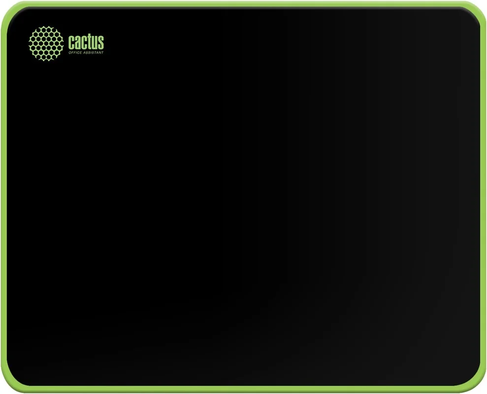Коврик для мыши Cactus черный 250x200x3мм (CS-MPC-D01S)