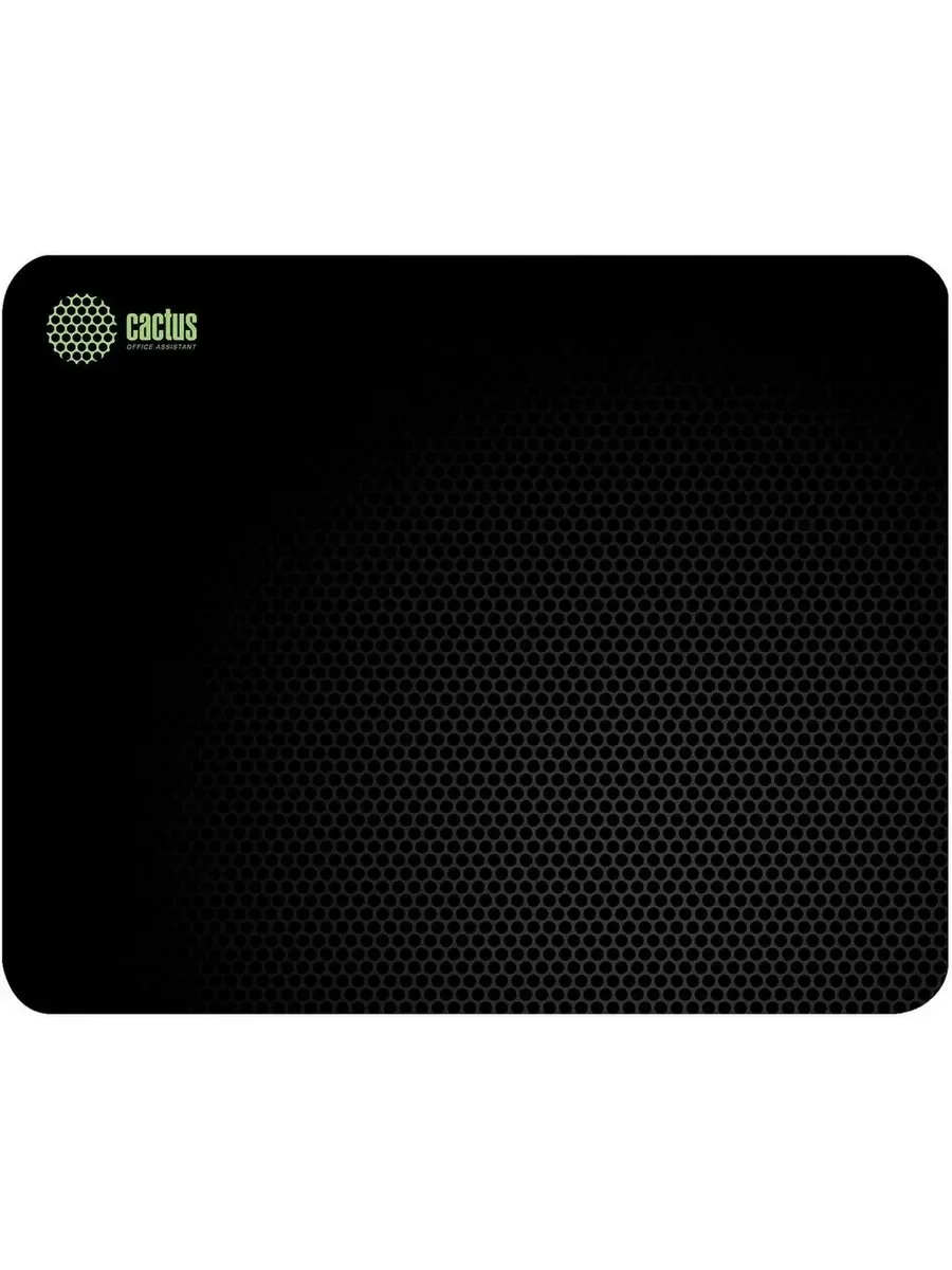 Коврик для мыши Cactus черный Cat 250x200x3мм (CS-MPC-D09S)