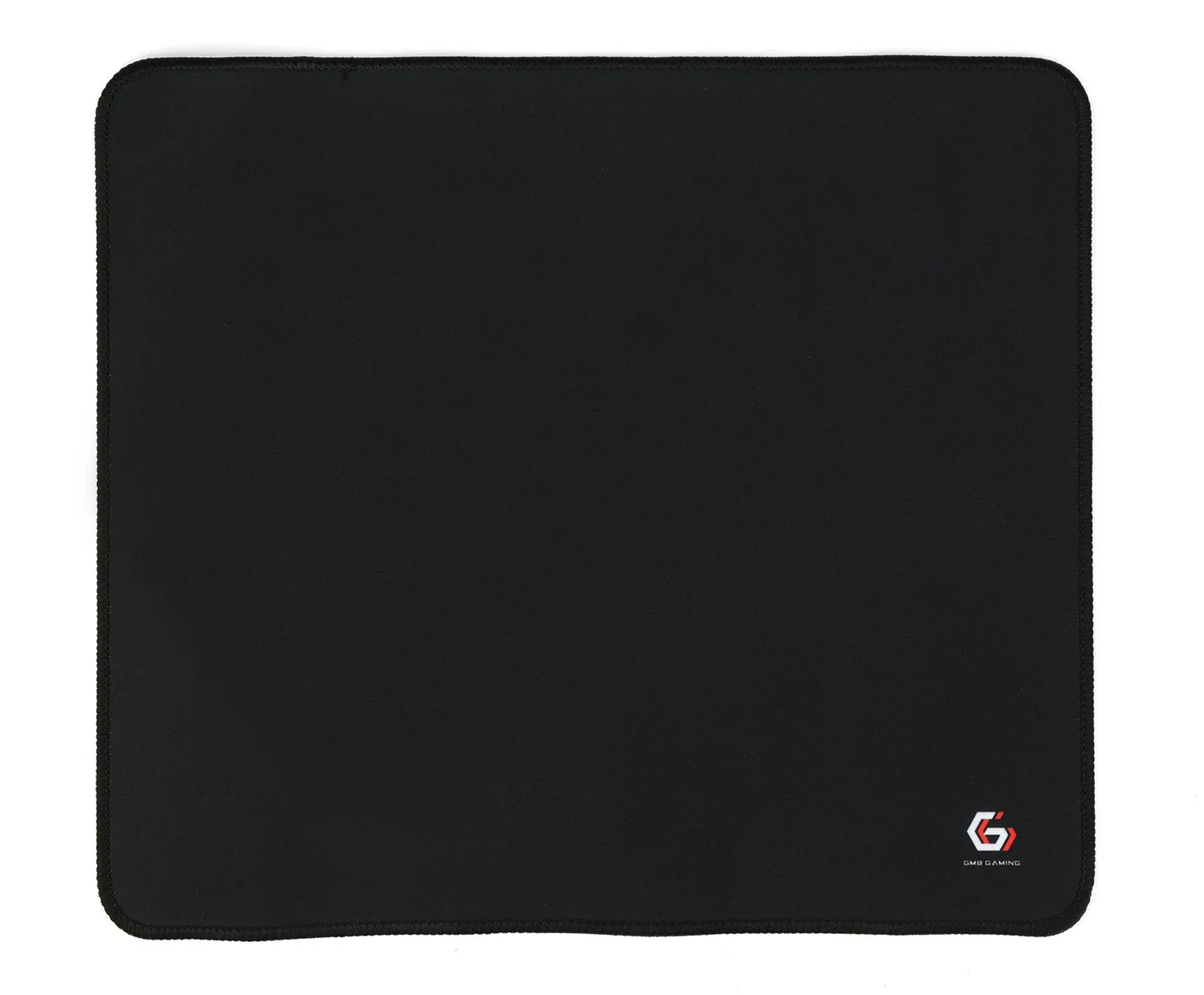 Коврик для мыши Gembird MP-35-30-BLACK, черный, 350х300х3мм, ткань/резина, оверлок, коробка