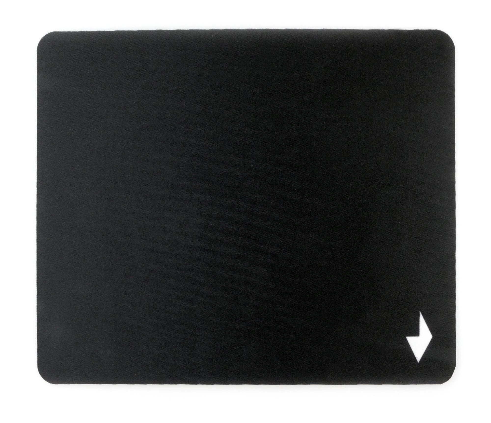 Коврик для мыши Gembird MP-BLACK, черный, размеры 250x200x2мм, полиэстер/резина