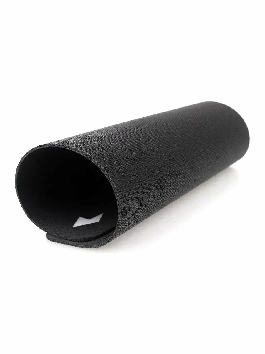 Коврик для мыши Gembird MP-BLACK-S, черный, 220х180х2мм, ткань/резина, пакет