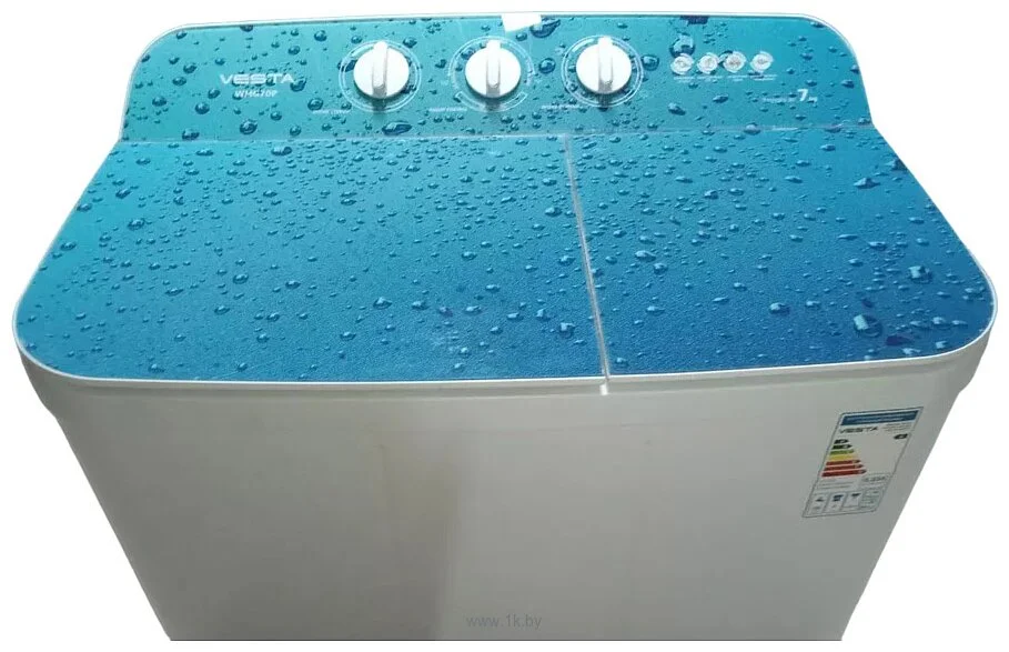 Стиральная машина полуавтомат VESTA WMG 70P 7кг Abstract 02Ex, 88х73,5х43,5 см.