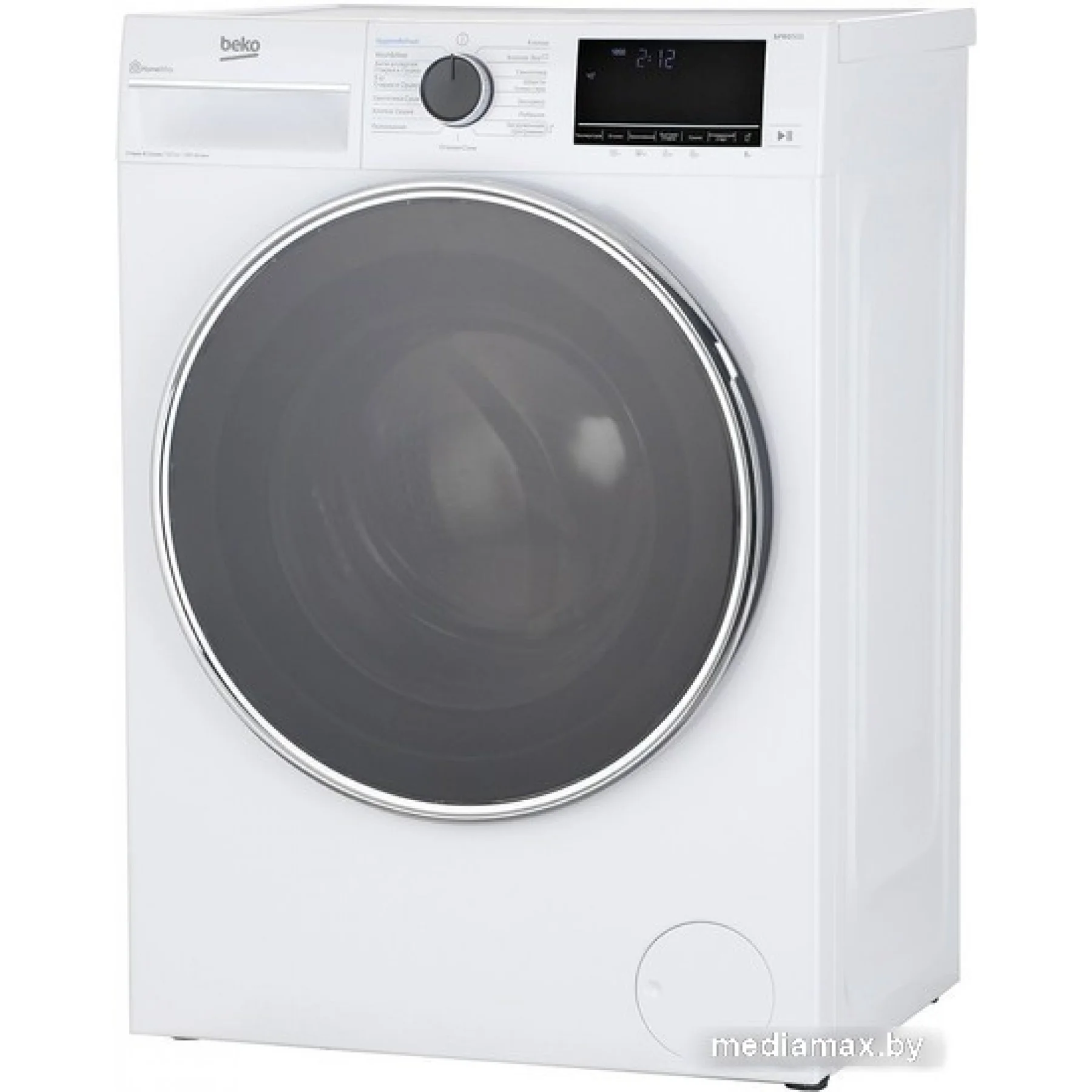 Стирально-сушильная машина Beko B3DFR57H22A 7.5 кг1200 об/мин60x84.5x48.5 ИНВЕРТОР Дисплей Bluetooth