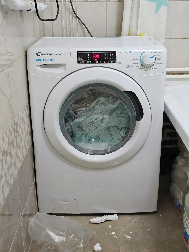 Стирально-сушильная машина CANDY CSOW4 1364T/2-07 85x60x40 6кг 1300 об/мин