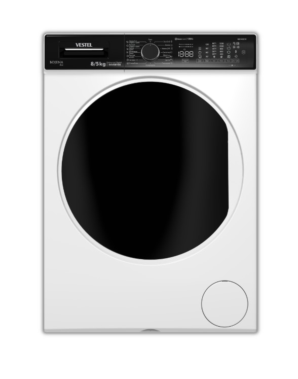Стирально-сушильная машина VESTEL Bojena WD 8140 D2TW 8/5кг,1200об, 59.7x84.5x58.2 НОВИНКА
