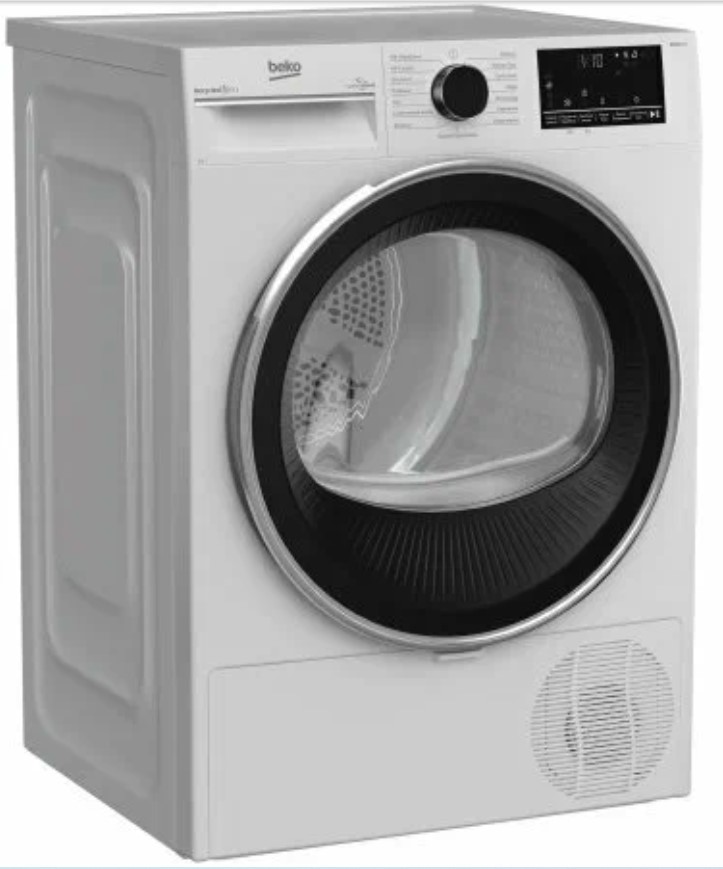Сушильная машина BEKO B3T47238 60*55*85 7 кг Конденсационный с тепловым насосом