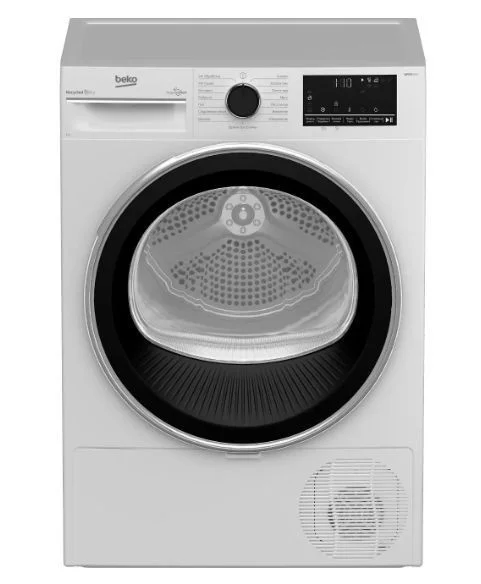 Сушильная машина BEKO B3T47238 60*55*85 7 кг Конденсационный с тепловым насосом