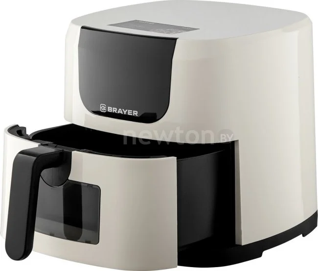 Аэрогриль BRAYER BR2043, 1500 Вт,5 л, t. 200С, съемная решетка, таймер, LCD-дисплей, 7 программ