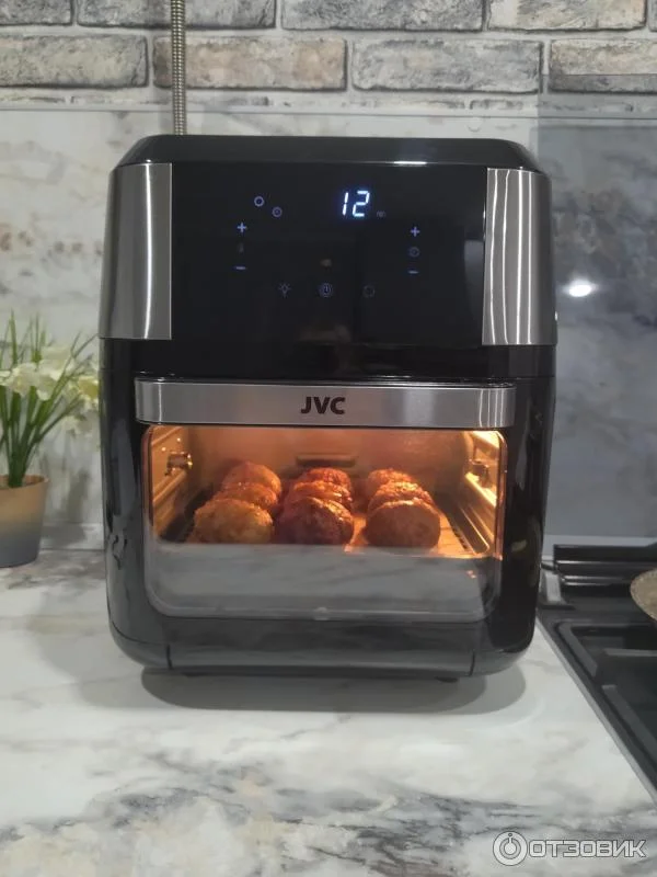 Аэрогриль JVC JK-MB060 камера 12л, 2000 Вт, 40-200°С