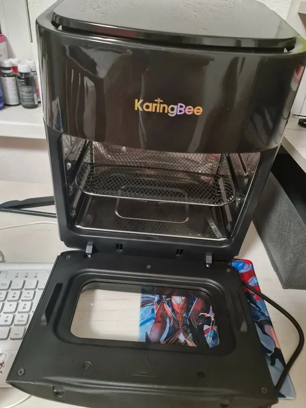 Аэрогриль KaringBee JD989. 12 л. 1800Вт 6 прог. 3D нагрев Сенсор СУПЕРПРОМО!!!