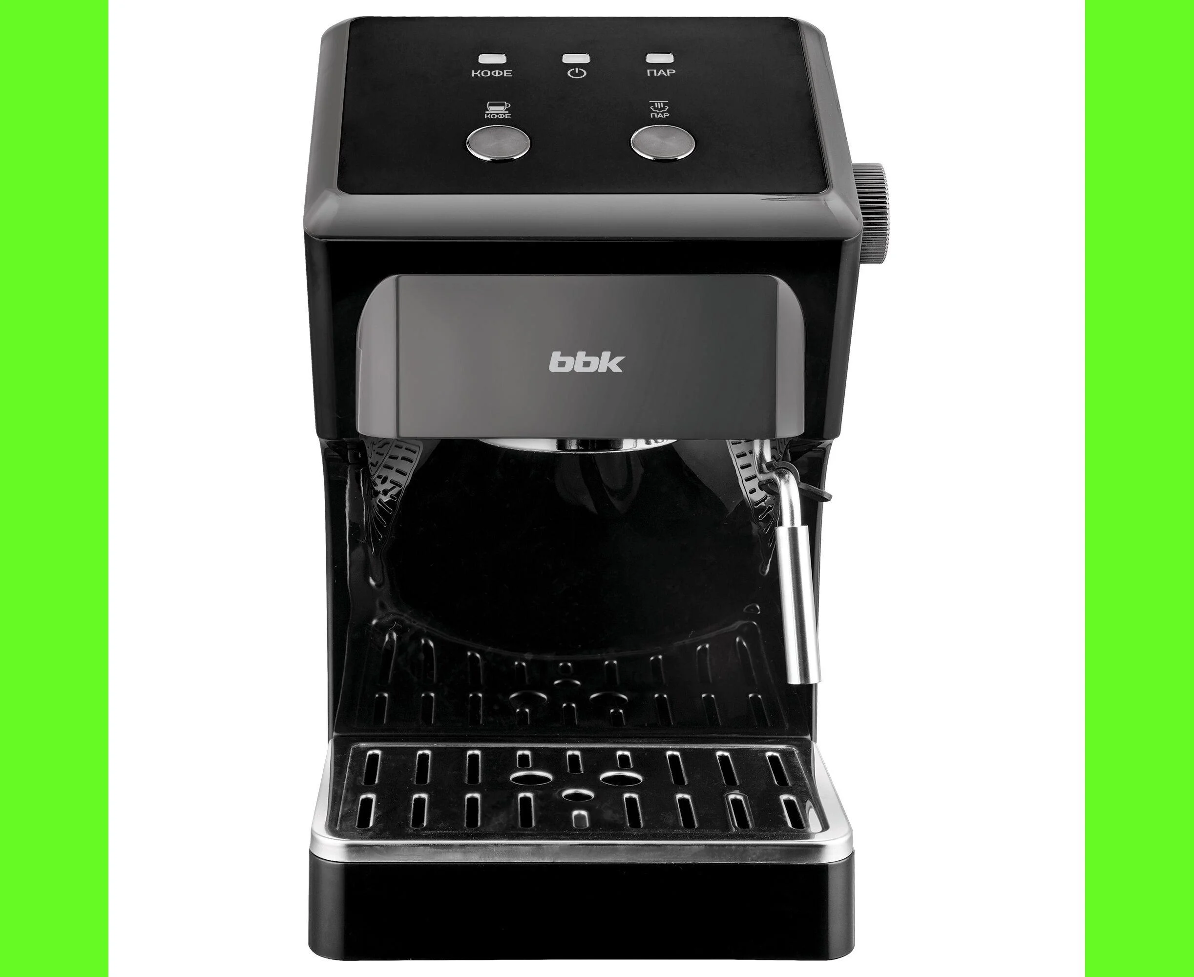 Кофеварка BBK BCM1500 (черный/нержавеющая сталь)