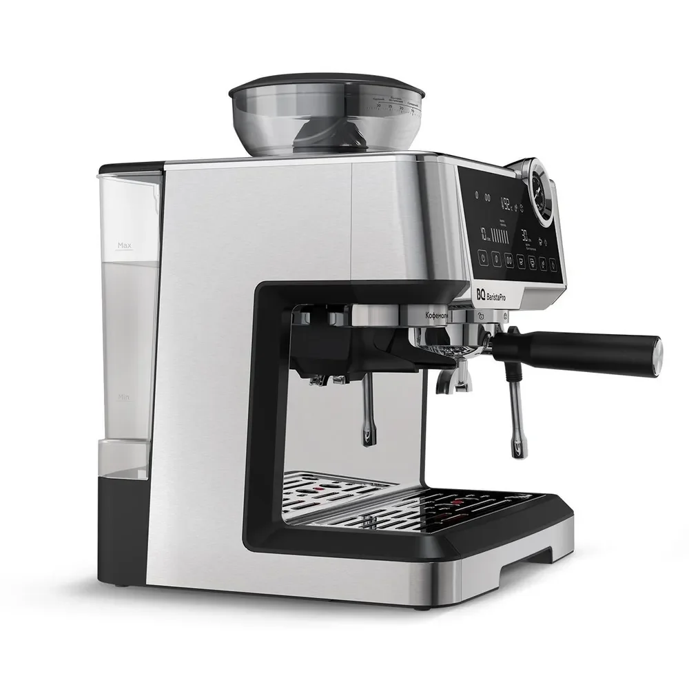 Кофеварка BQ CM5002, стальной/черный