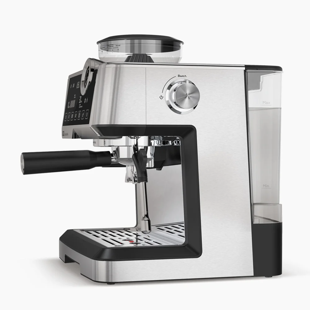 Кофеварка BQ CM5002, стальной/черный