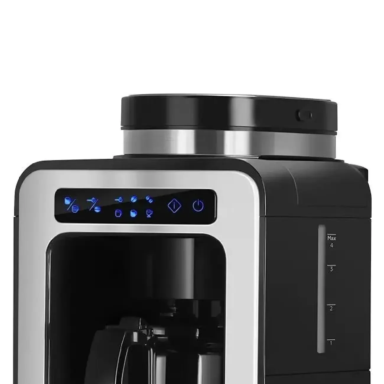 Кофеварка BQ CM7000 Стальной-Черный