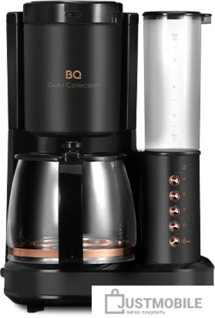 Кофеварка BQ CM7002 Черный-Розовое Золото
