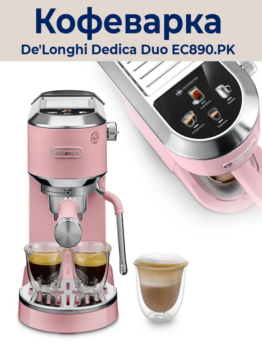 Кофеварка De’Longhi EC890.PK