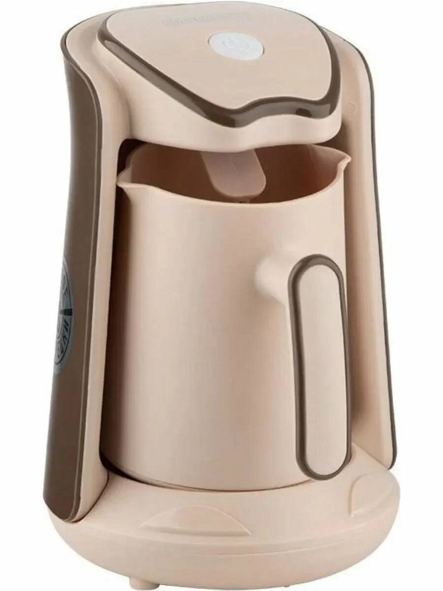 Кофеварка Energy EN-251T, коричневая (107773)