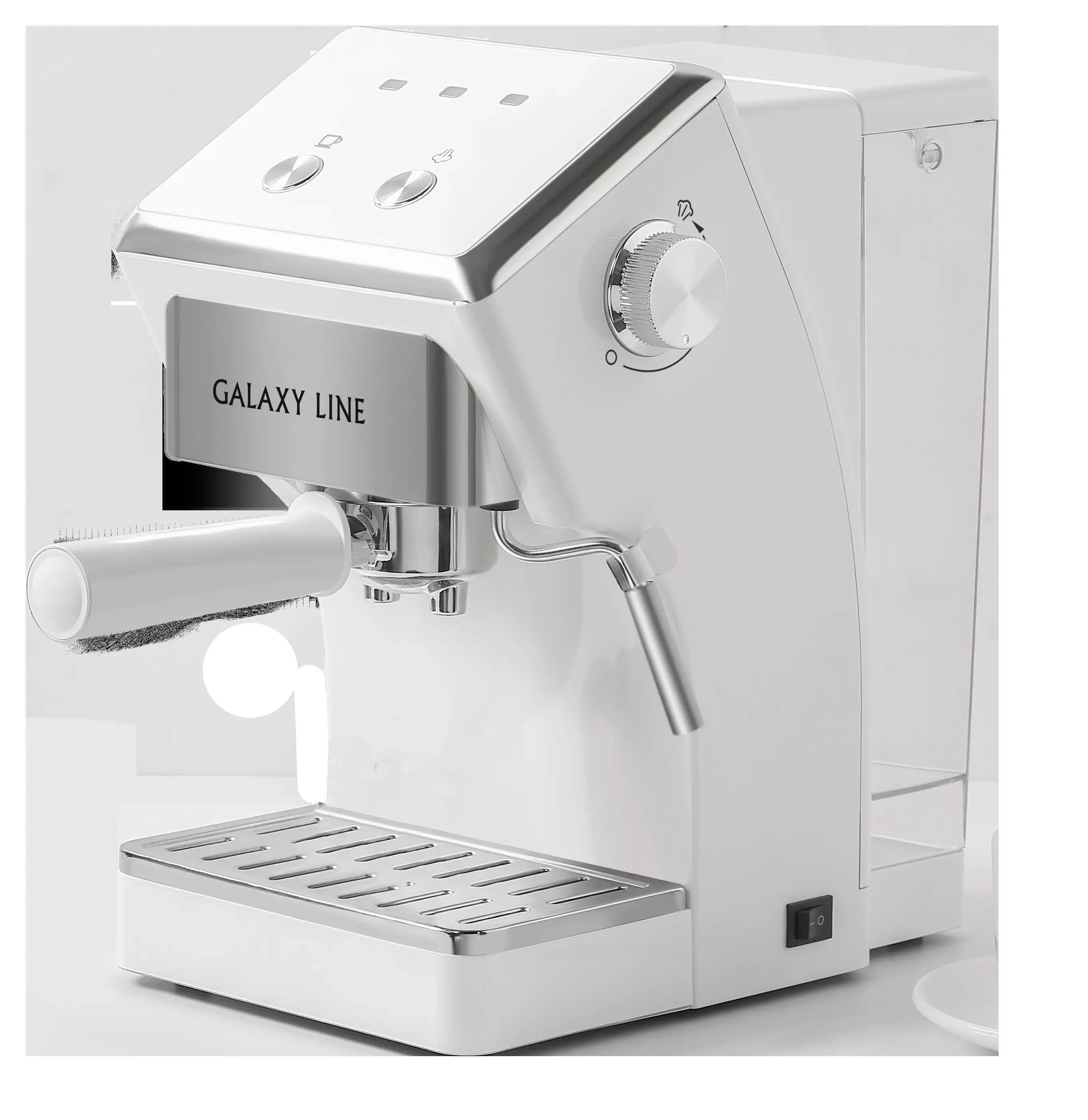 Кофеварка Galaxy Line GL 0756, белый