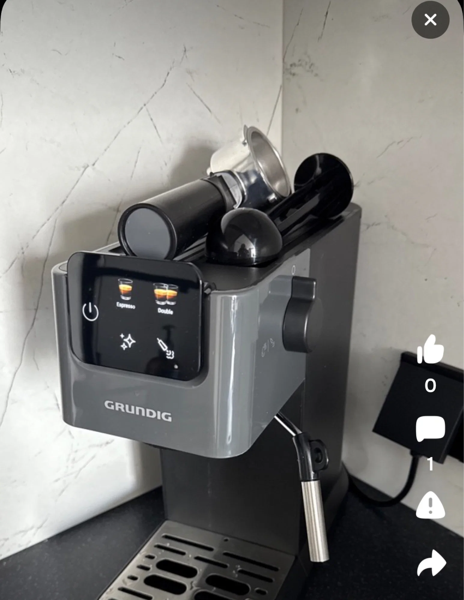 Кофеварка Grundig KSM 4330, черный