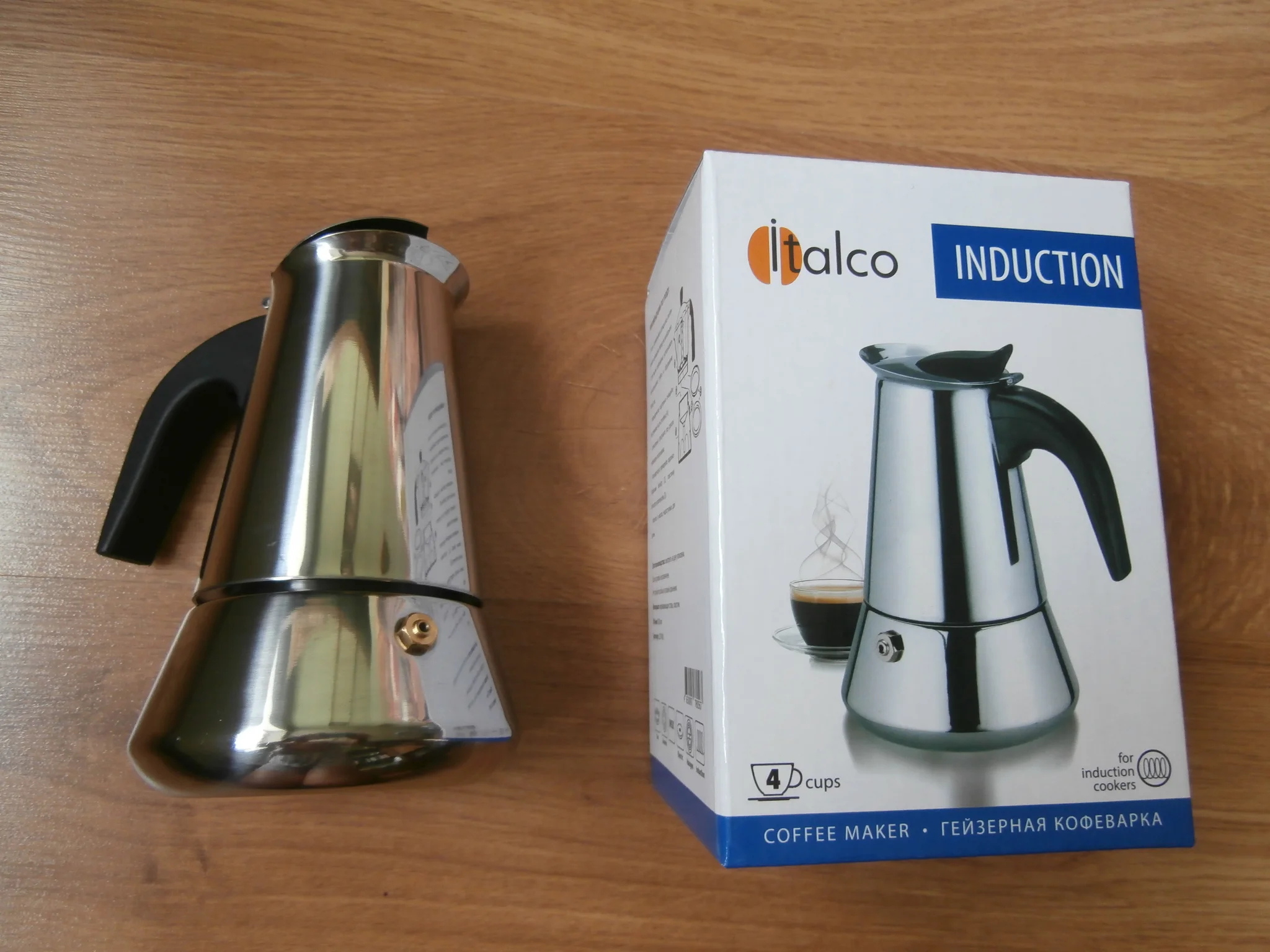 Кофеварка Italco INDUCTION 4 порции