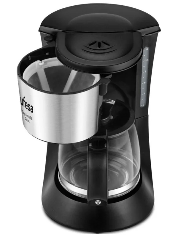 Кофеварка Ufesa CG7125 Capriccio 12 DelUX, черный (71605329)
