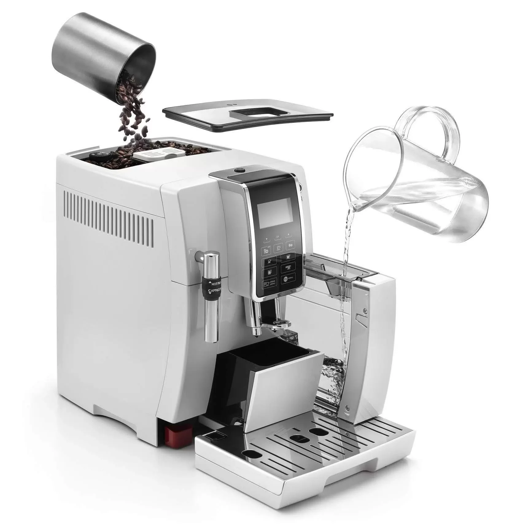 Кофемашина автоматическая De’Longhi ECAM 350.35 W Dinamica