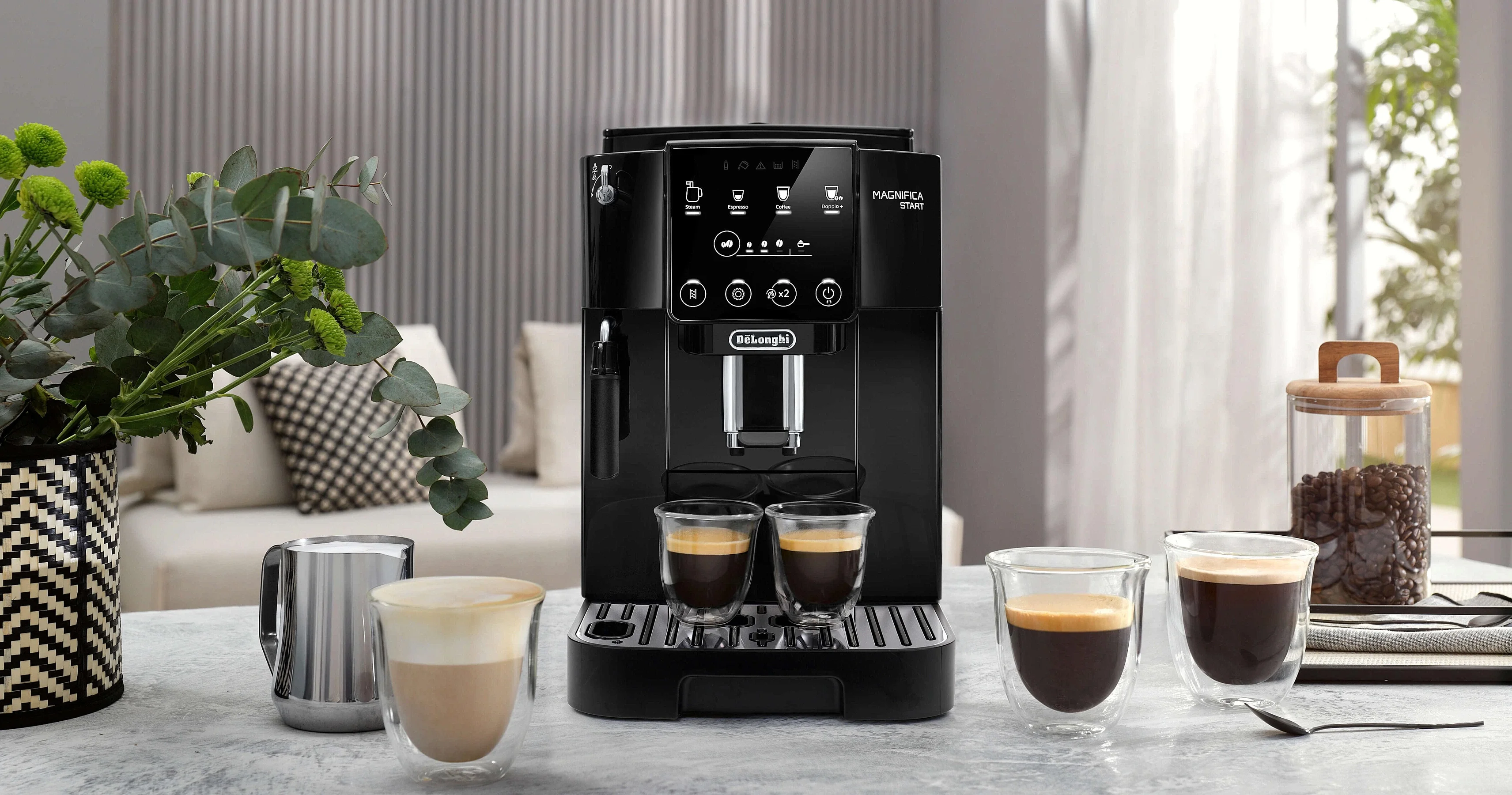 Кофемашина автоматическая De’Longhi ECAM220.21.B, черный
