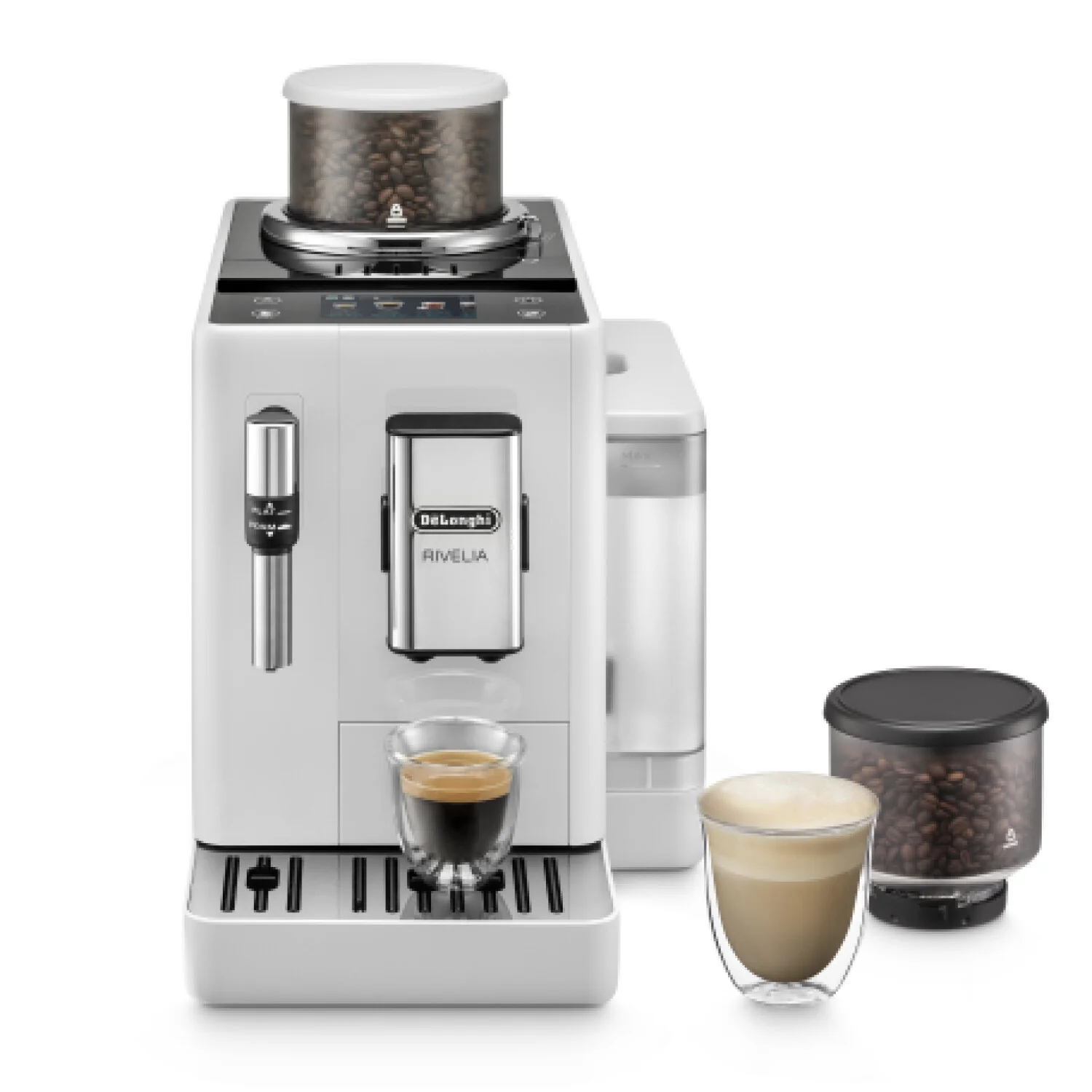 Кофемашина автоматическая De’Longhi EXAM440.35.W Rivelia