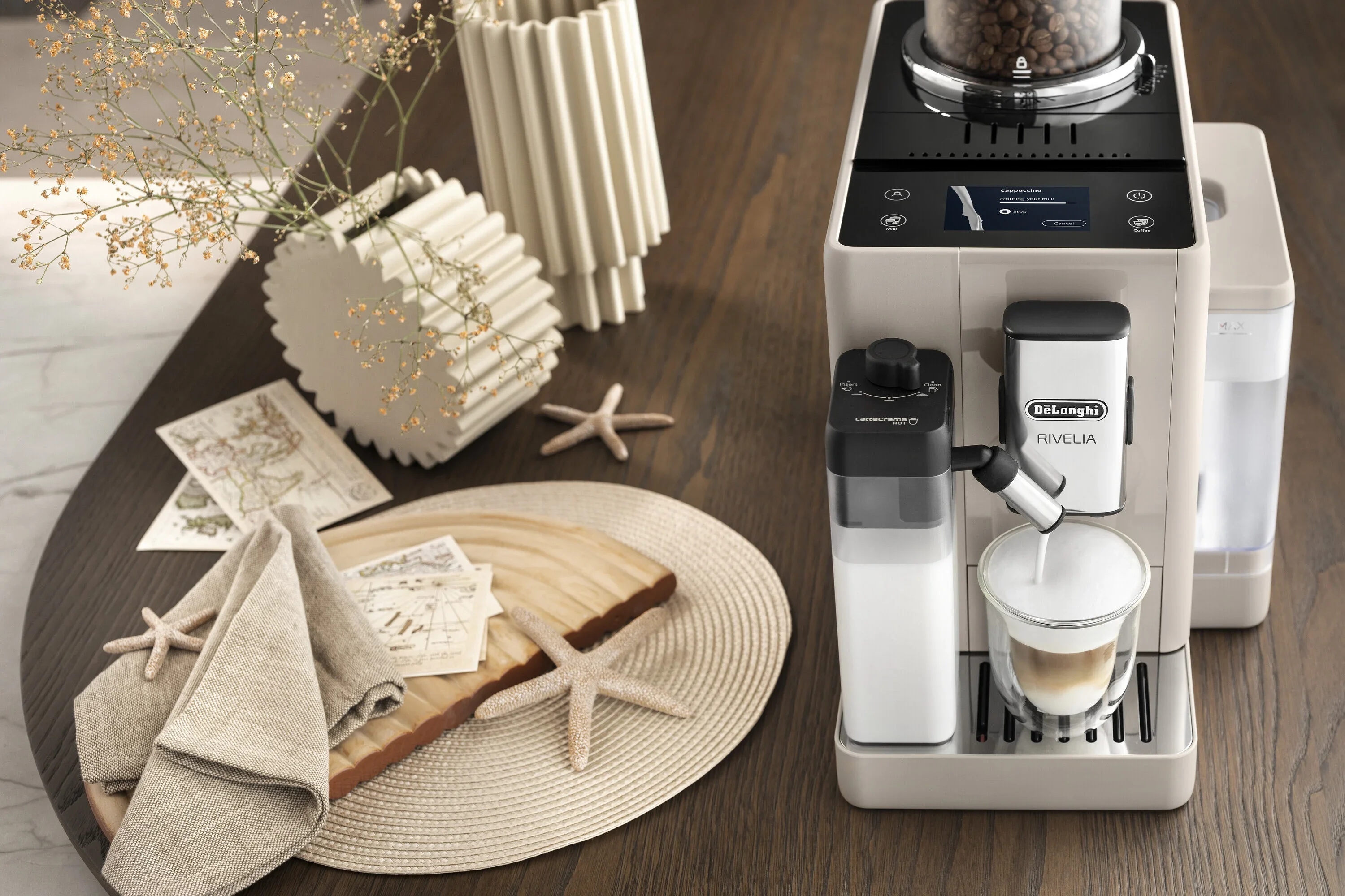 Кофемашина автоматическая De’Longhi EXAM440.55.B Rivelia Perfetto