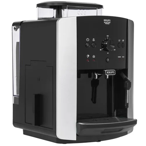 Кофемашина автоматическая Krups Arabica EA811810 черный/ серебряный