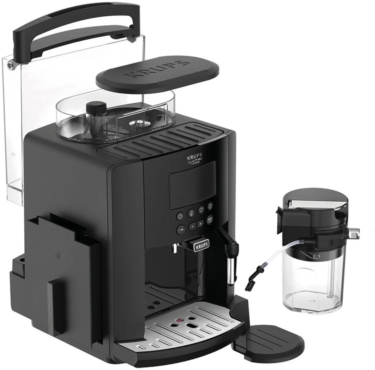 Кофемашина автоматическая Krups Arabica EA819E10 черный