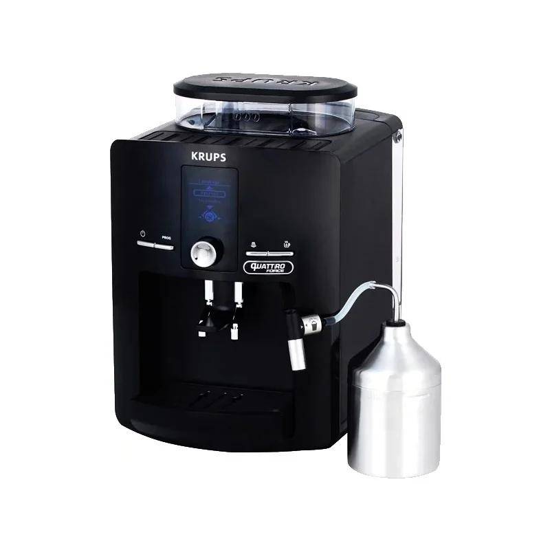Кофемашина автоматическая Krups Espresseria Quattro Force EA82F010 черный