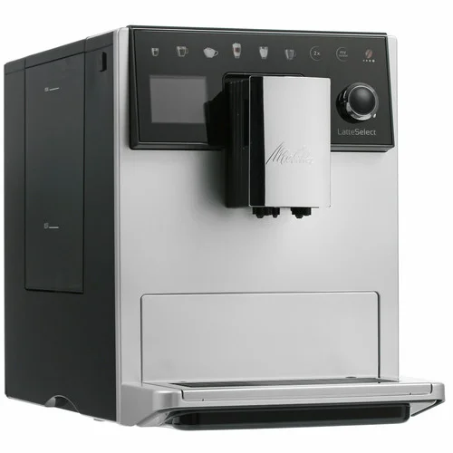 Кофемашина автоматическая Melitta Caffeo F 630-201 LatteSelect серебристая