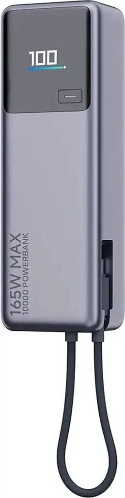 Портативный аккумулятор Xiaomi BHR9361GL 10000mAh QC/PD 165W 6A USB-C серый