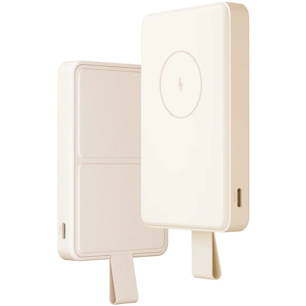 Портативный аккумулятор Xiaomi Magnetic Power Bank 6000mAh GL WPB0620MI бежевый (BHR9074GL)