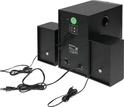 Defender Акустическая 2.1 система Tresor 50Вт, BT/FM/USB/AUX/RC/Light
