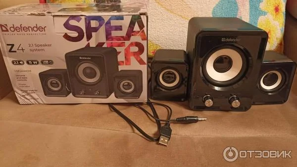 Defender Акустическая 2.1 система Z4 11 Вт, питание от USB