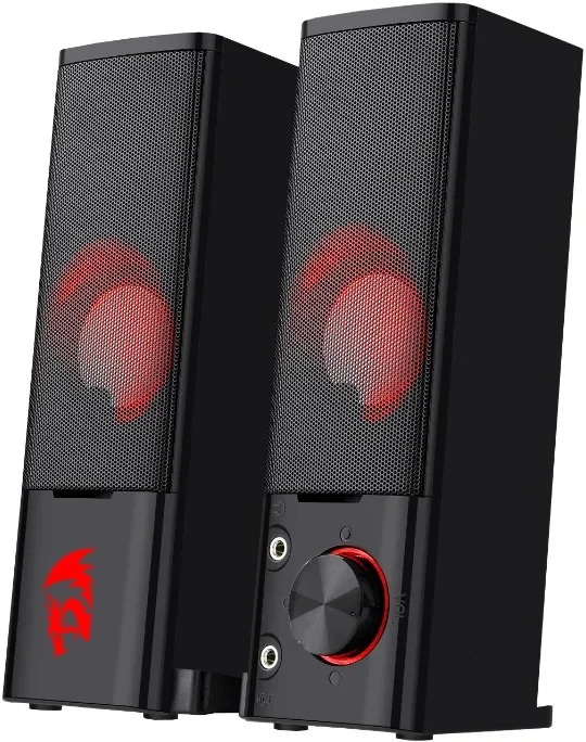 Redragon Акустическая 2.0 система Orpheus черный, 6 Вт, питание от USB
