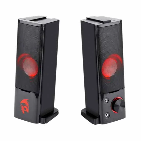 Redragon Акустическая 2.0 система Orpheus черный, 6 Вт, питание от USB