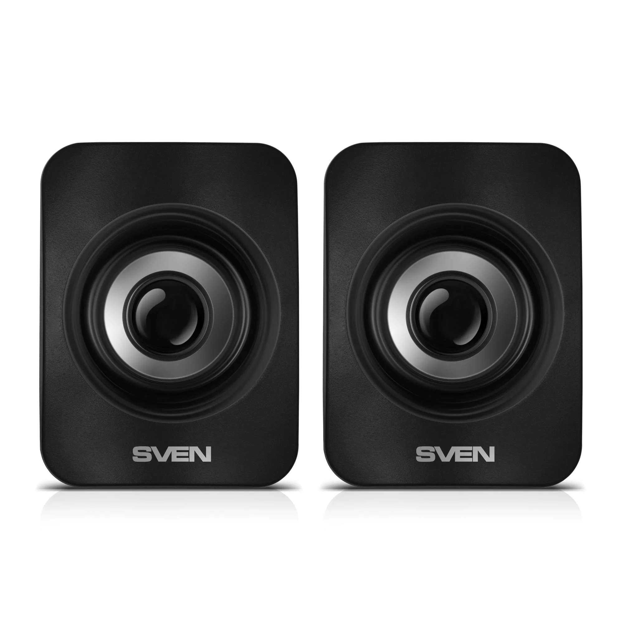 SVEN 130, чёрный, USB, акустическая система 2.0, мощность 2x3 Вт(RMS)