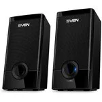 SVEN 318, чёрный, акустическая система 2.0 (USB, мощность 2x2.5 Вт(RMS))