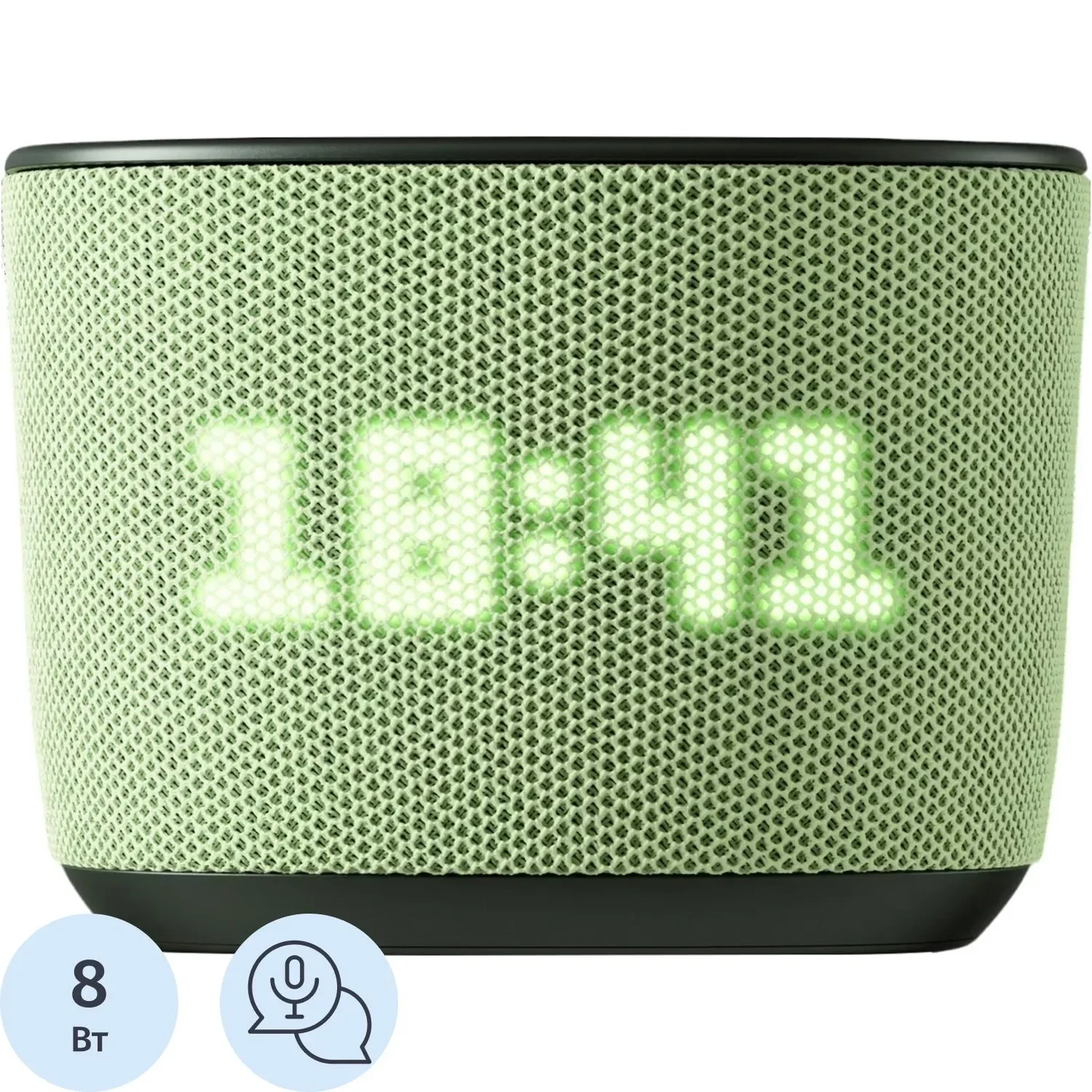 Умная колонка SberBoom Home SBDV-00171G Салют серый 8W Mono BT/Wi-Fi (без.бат)