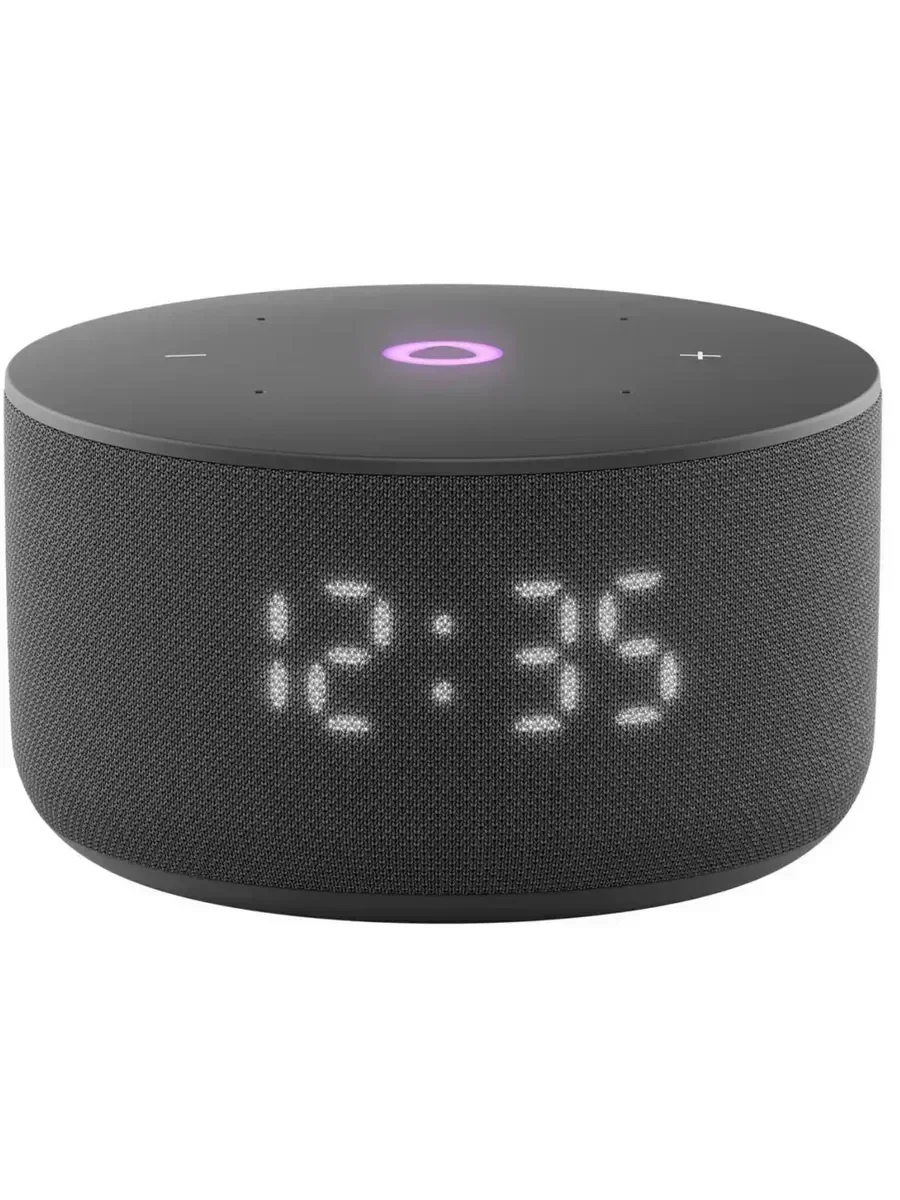 Умная колонка Яндекс Станция Мини 3 Алиса черный 12W 1.0 BT/Wi-Fi