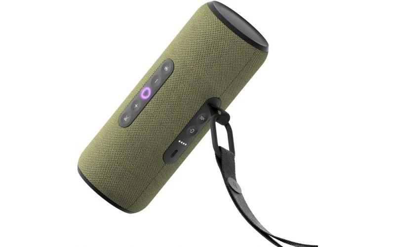 Умная колонка Yandex Стрит Алиса зеленый 30W 2.0 BT/Wi-Fi 10м 3300mAh (YNDX-00030GRN)