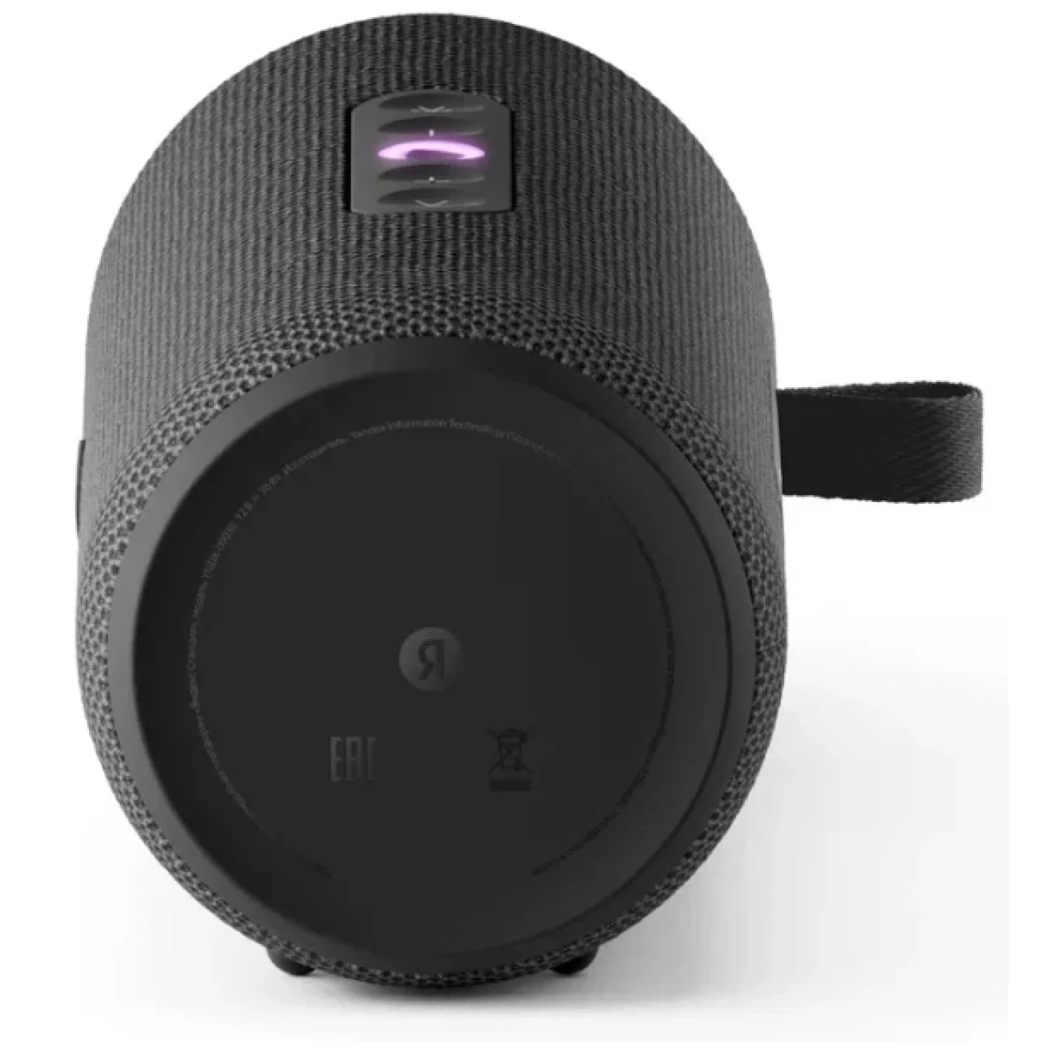 Умная колонка Яндекс Станция Стрит Алиса черный 30W 2.0 BT/Wi-Fi 10м 3300mAh (YNDX-00030BLK)