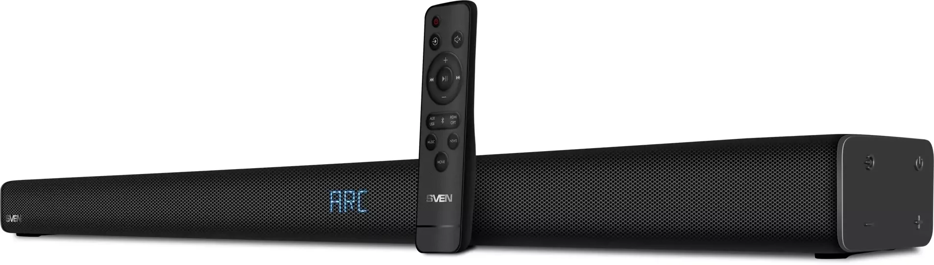 SVEN Саундбар SB-2055, черный (80 Вт, Bluetooth, HDMI, ПДУ, Optical, USB, дисплей)
