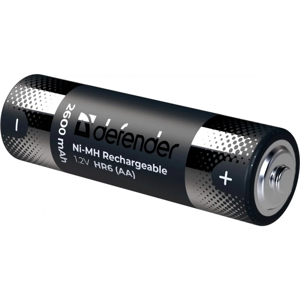 Defender Аккумуляторная батарея HR6-2BL 2100 mAh АА, Ni-MH, блистер, 2 шт.